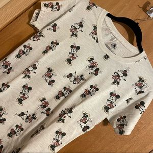 Disney All Over Minnie Print Tee